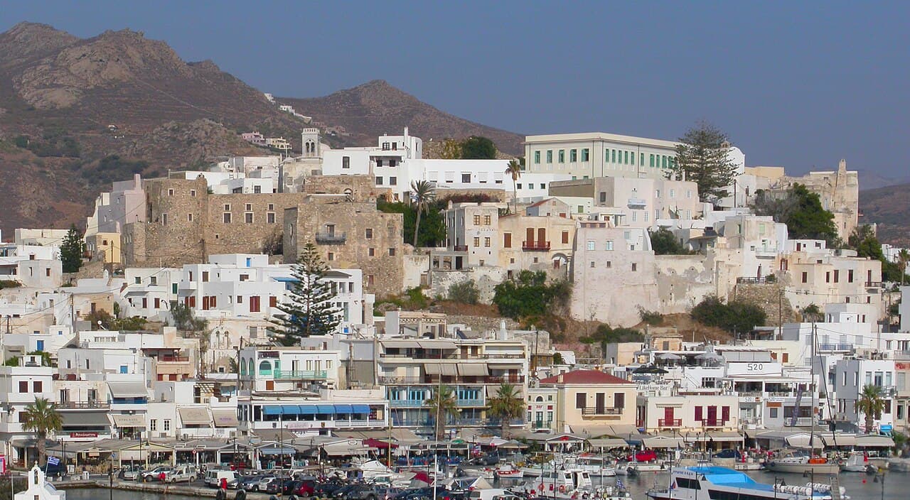 Naxos Kalesi (Eski Şehir)